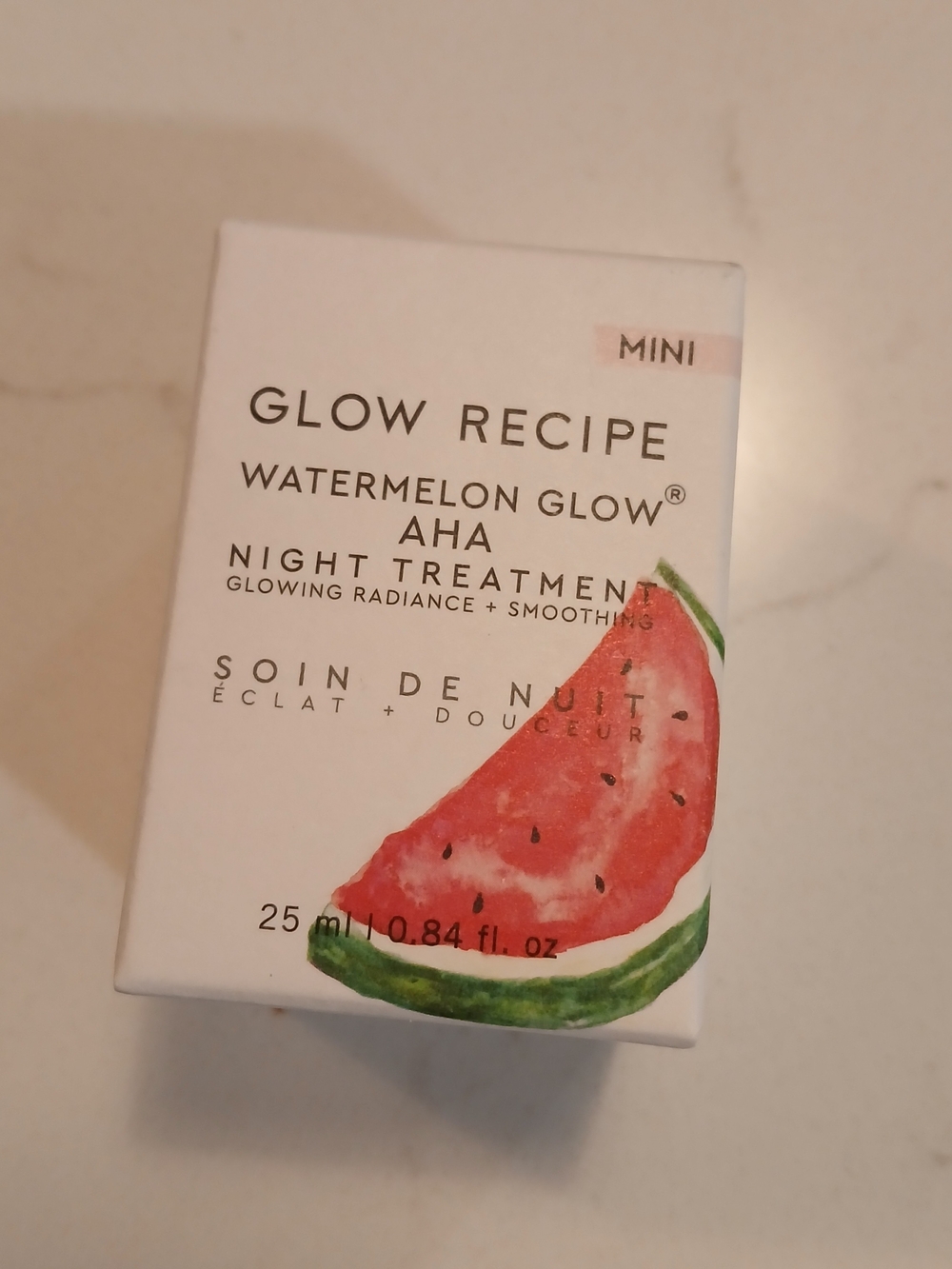 Glow Recipe Watermelon Glow AHA Night Treatment - 25 ml Jar - NEW IN BOX [NIB]